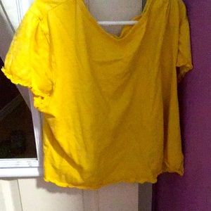 Yellow shirt